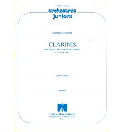 Clarinis (Cl. Solo ou soli & orch. Junior)Score on...