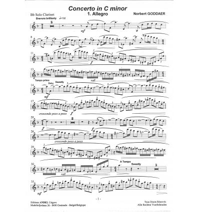 Concerto in C minor (cl & orch.)