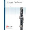 10 Israeli Folksongs (2 clarinets) Easy. Shalom Al...