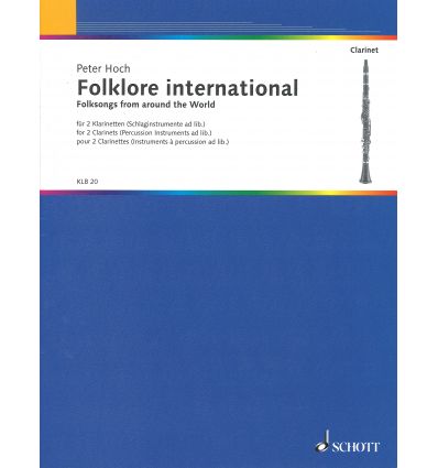 Folklore international (2 cl + perc. ad lib.)