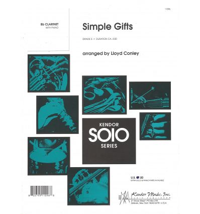 Simple Gifts (cl. sib & pno)
