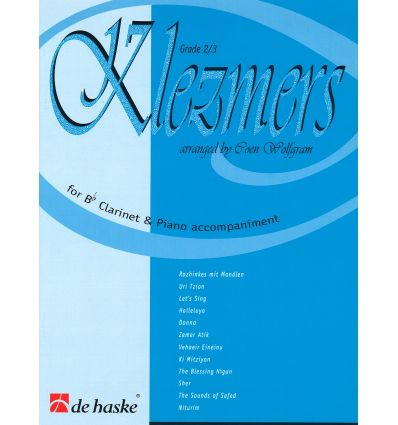 Klezmers for clarinet (12 pieces cl & piano)