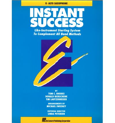 Instant success : Eb alto sax. Complement to the b...