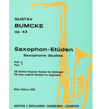 Saxophon-Etuden op.43 Heft 1 (36 studies for begin...
