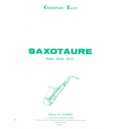 Saxothaure (Sax alto seul)
