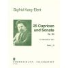25 Capricen und sonate (Sax seul) Heft 1, Op.153a ...