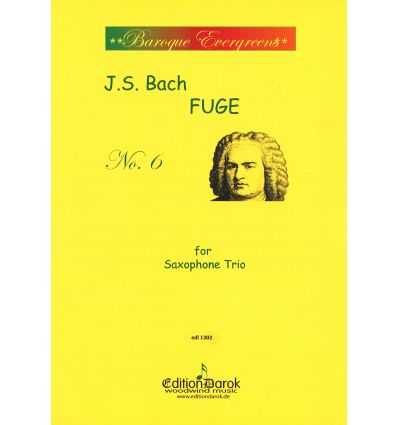 Fuga VI (trio sax : SAT) = Fugue VI, BWV 851