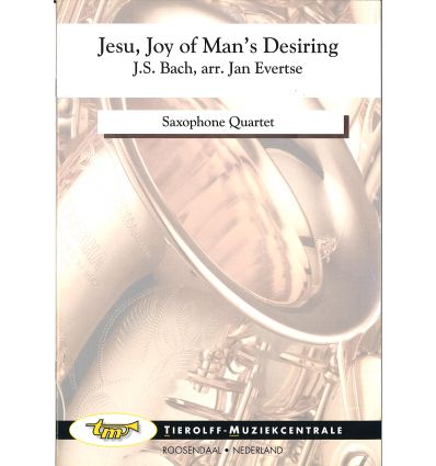Jesu, Joy of Man's Desiring (quat.sax SATB)