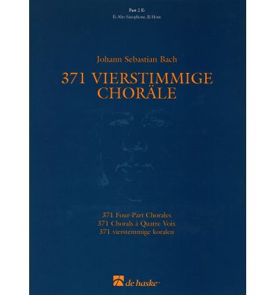 371 Chorals à 4 voix, partie 2, Eb (sax alto,...) ...