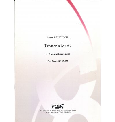 Troster in LMusik (4 saxophones identiques) Niveau...