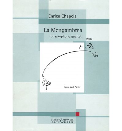 La Mengambrea (4 sax SATB) 13 mn, 2002, publ. 2008...