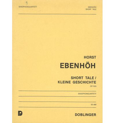 Short Tale/Kleine Geschichte op.70/3 (4 sax SATB) ...