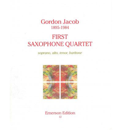 First saxophone quartet (parties, 1974)