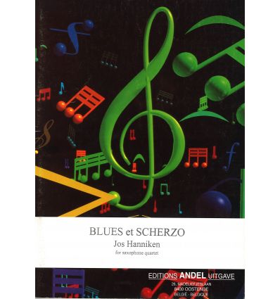 Blues & Scherzo (4 sax SATB)