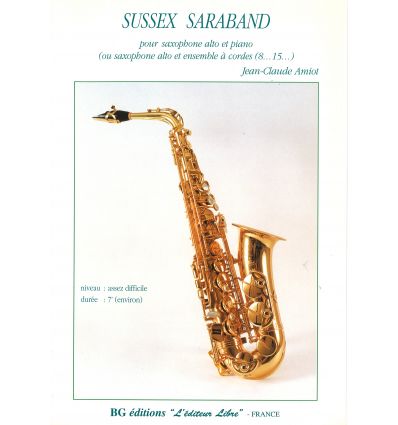 Sussex saraband (version sax alto & piano) assez d...