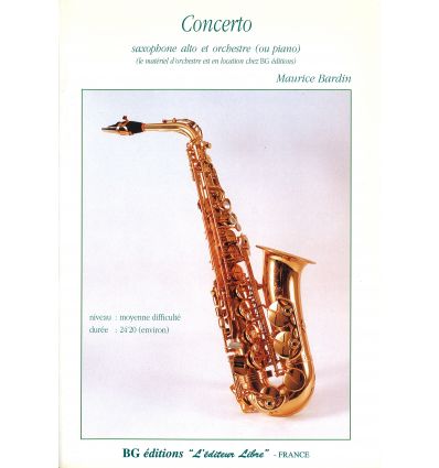 Concerto (sax & piano)