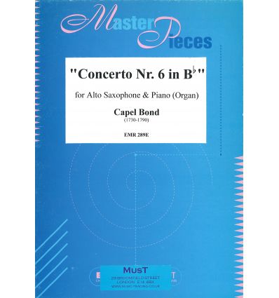 Concerto Nr.6 in Bb for sax alto & piano (or organ...