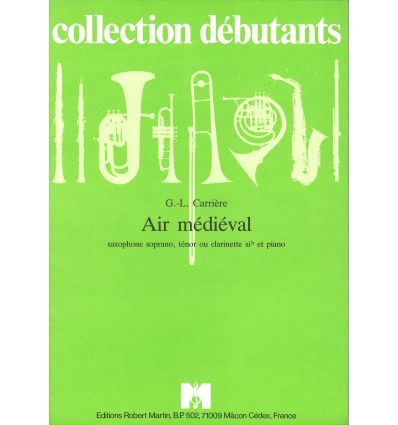 Air medieval (Cl ou sax sib & piano)