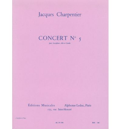 Concert n°5 (Sax & piano)