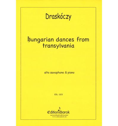 Ungarische Tanze aus Siebenburgen (Alto sax & pian...