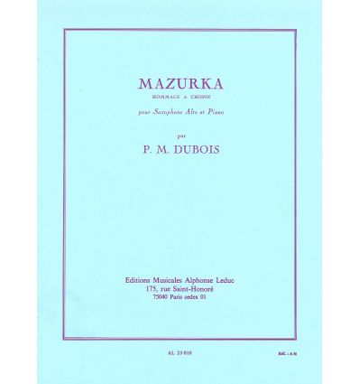 Mazurka: Hommage à Chopin (FFEM 2005 : fin 2e cycl...