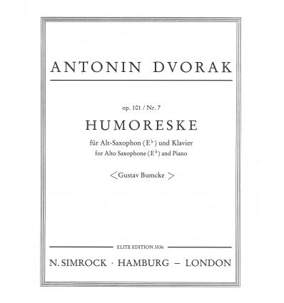 Humoresque op.101/7 (sax alto & piano)