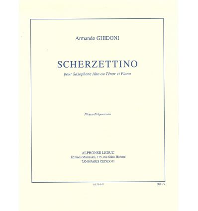 Scherzettino (concours A. Sax ou CMF 2013 : prép.)...