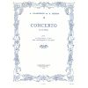 Concerto en mib (Sax & piano) = Glazunov in Englis...