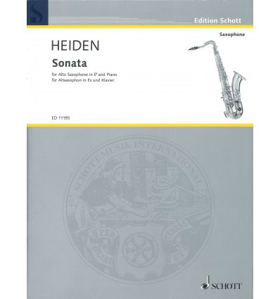 Sonata (1937) sax & piano