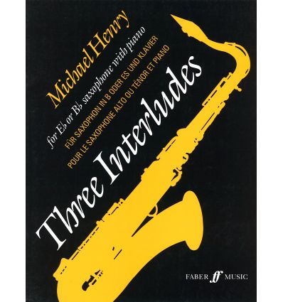 3 Interludes (sax alto ou tén & piano)