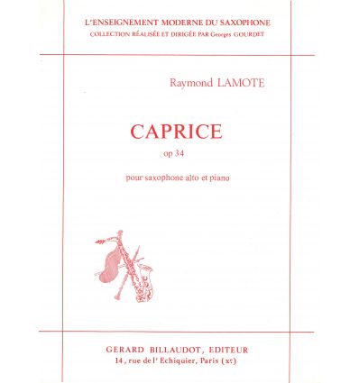 Caprice op.34 (sax alto & piano)