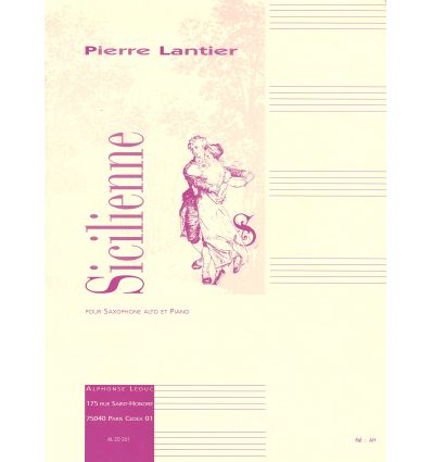 Sicilienne (saxophone alto et piano)