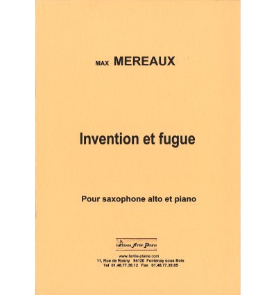 Invention et fugue (sax & piano) FFEM 2009: fin de...