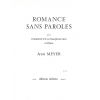 Romance sans paroles (Cl ou sax mib & piano) FFEM 1999, controle interne : prép. 1)