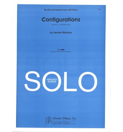 Configurations (grade 3) version sax alto & piano ...