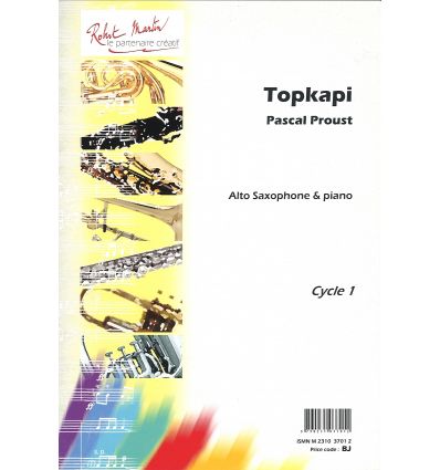 Topkapi (sax & pno) CMF 2011. 2e cycle B, au choix...