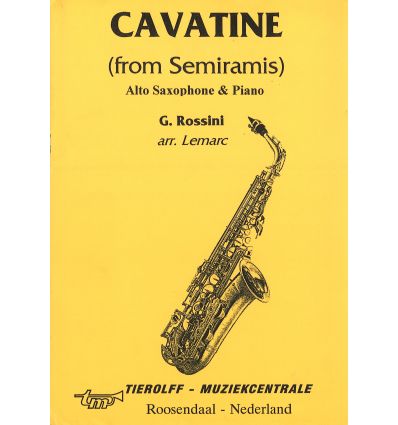 Cavantine from Semiramis (sax alto & piano)