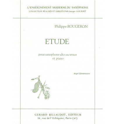 Etude (sax alto & piano)
