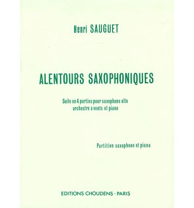 Alentours saxophoniques (réd. sax & piano)
