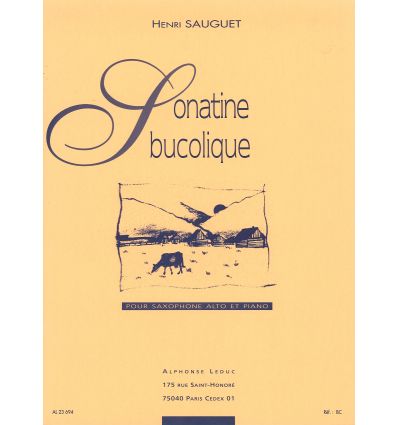Sonatine bucolique (sax alto & piano)