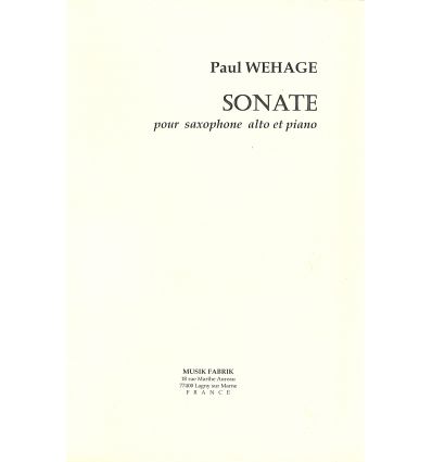 Sonata (Alto Sax and piano)