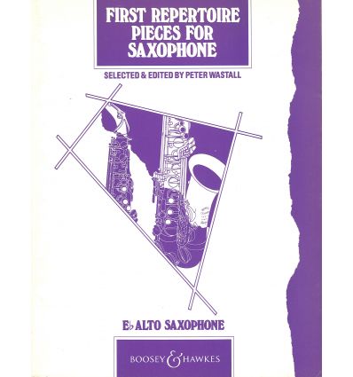First repertoire pieces for alto saxophone (& pian...