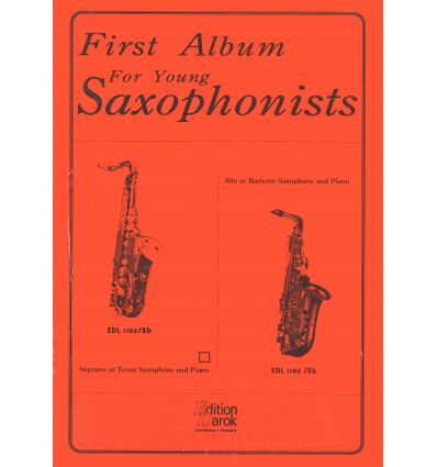 First album for young saxophonists (Alto or bar & ...