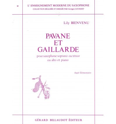 Pavane et Gaillarde (Sax sop ou ten & piano)