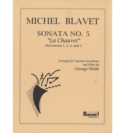 Sonata n°5 La Chauvet (Sax sop & piano)