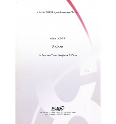 Spleen (version sax sop/ten & pno)Concours Clarisa...