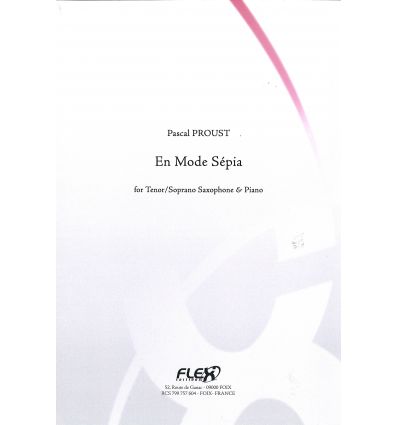 En mode sépia (sax soprano ou ténor & piano) fin 1...