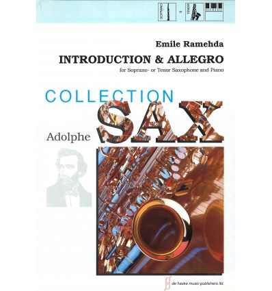 Introduction & allegro (Sax sop ou ten & piano) Mo...