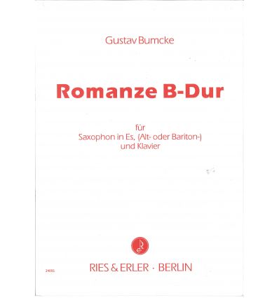Romance Op 44/1 (sax baryton & piano = baritone sa...