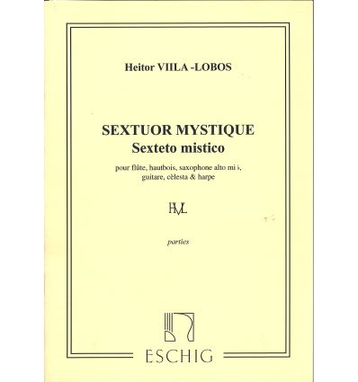 Sextuor mystique (Fl hb sax guit célesta hp) : Par...